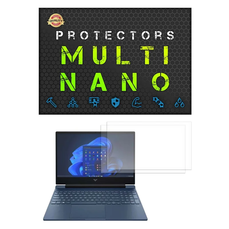 محافظ صفحه نمایش آنتی رفلکس مولتی نانو مدل X-S2M مناسب برای لپ تاپ اچ پی Victus 15 FB1013DX 15.6 inch 2023 بسته دو عددی