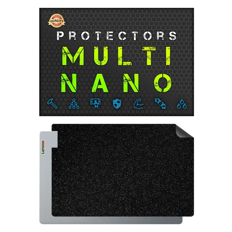برچسب پوششی پشت لپ تاپ مولتی نانو طرح کهکشانی مدل X-F1G مناسب برای لپ تاپ لنوو IdeaPad Slim 3 Siru 8 2023 15.6 inch