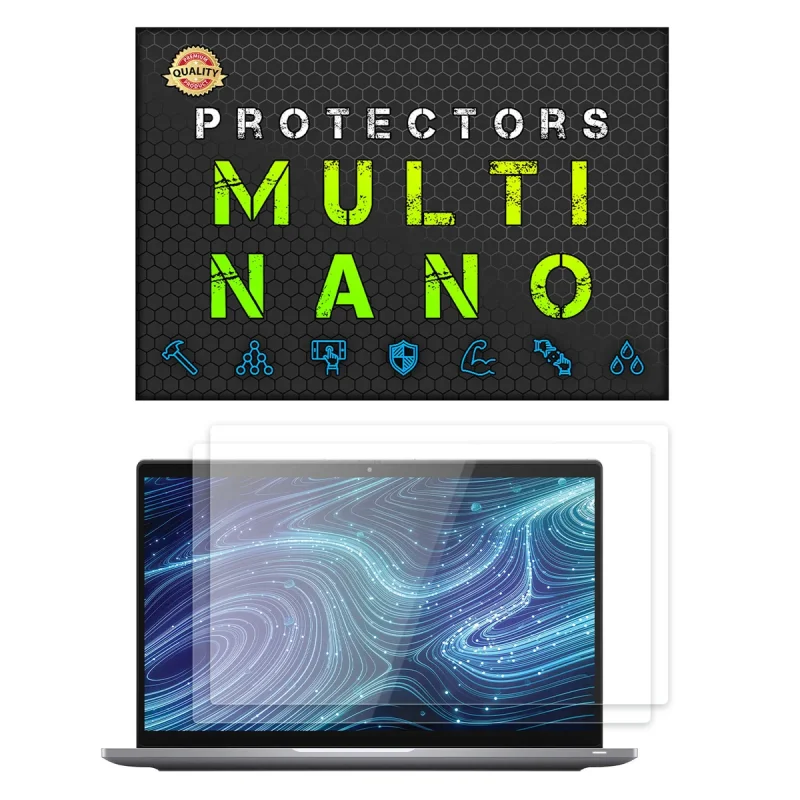 محافظ صفحه نمایش شفاف مولتی نانو مدل X-S2N مناسب برای لپ تاپ دل Latitude 7420 2 in 1 14 inch 2021 بسته دو عددی