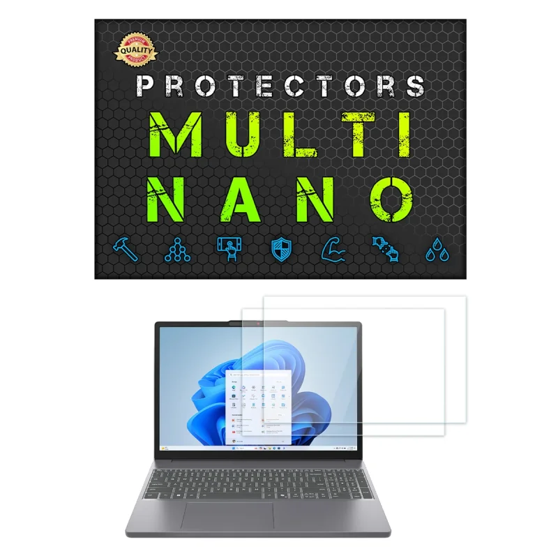 محافظ صفحه نمایش شفاف مولتی نانو مدل X-S2N مناسب برای لپ تاپ لنوو IdeaPad Slim 3 15IRH10 15.3 inch 2025 بسته دو عددی
