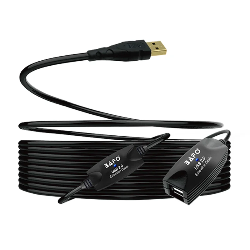 کابل افزایش طول USB بافو مدل BF-3002 طول 10 متر