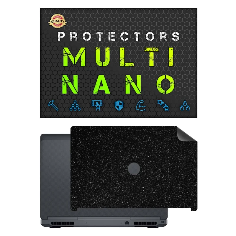 برچسب پوششی پشت لپ تاپ مولتی نانو طرح کهکشانی مدل X-F1G مناسب برای لپ تاپ دل Precision 7710 17.3 inch 2016