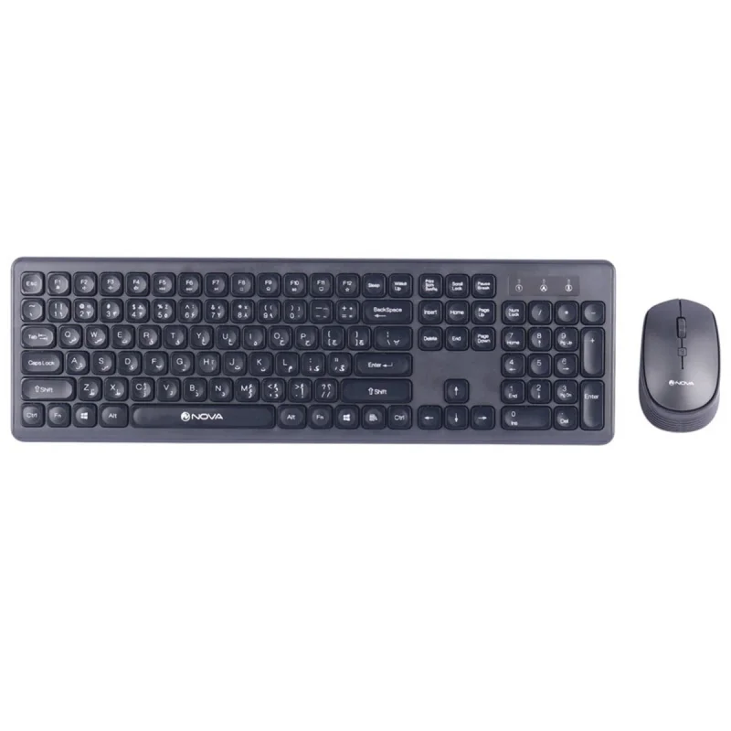 کیبورد و ماوس ان نوا مدل NKM-1401WL
