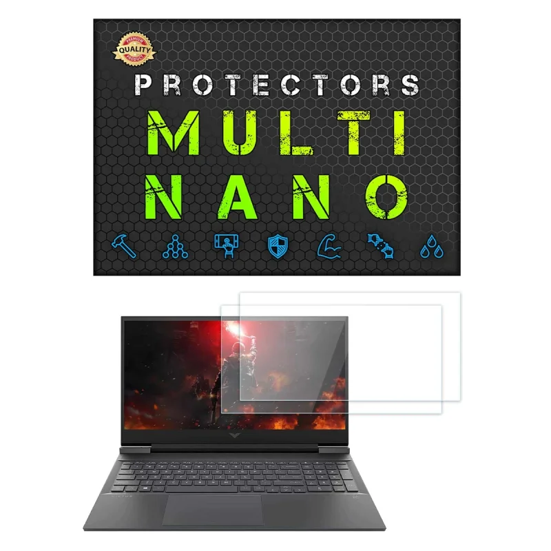 محافظ صفحه نمایش شفاف مولتی نانو مدل X-S2N مناسب برای لپ تاپ اچ پی Victus 15 FB1013DX 15.6 inch 2023 بسته دو عددی