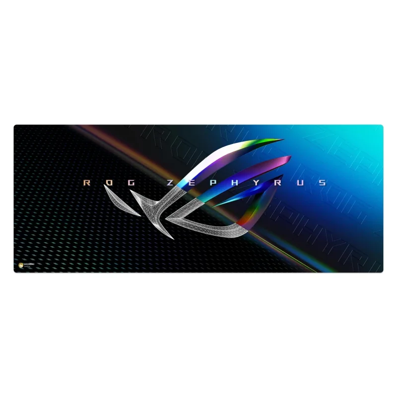 ماوس پد هومرو مدل HX282 طرح  ROG سایز 40x100 سانتی‌متر