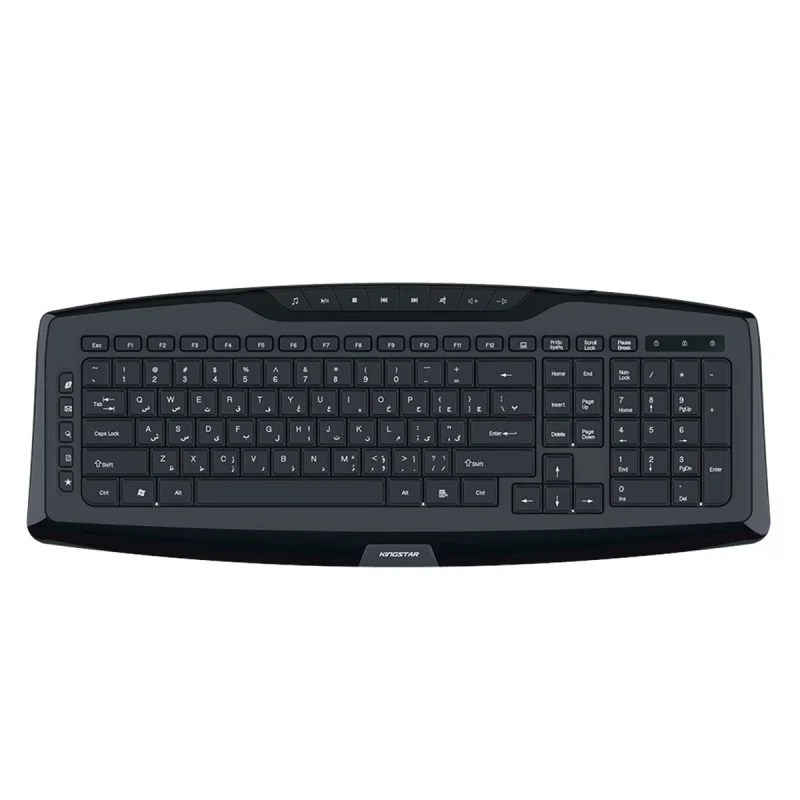 کیبورد بی‌سیم کینگ استار مدل KING-830W