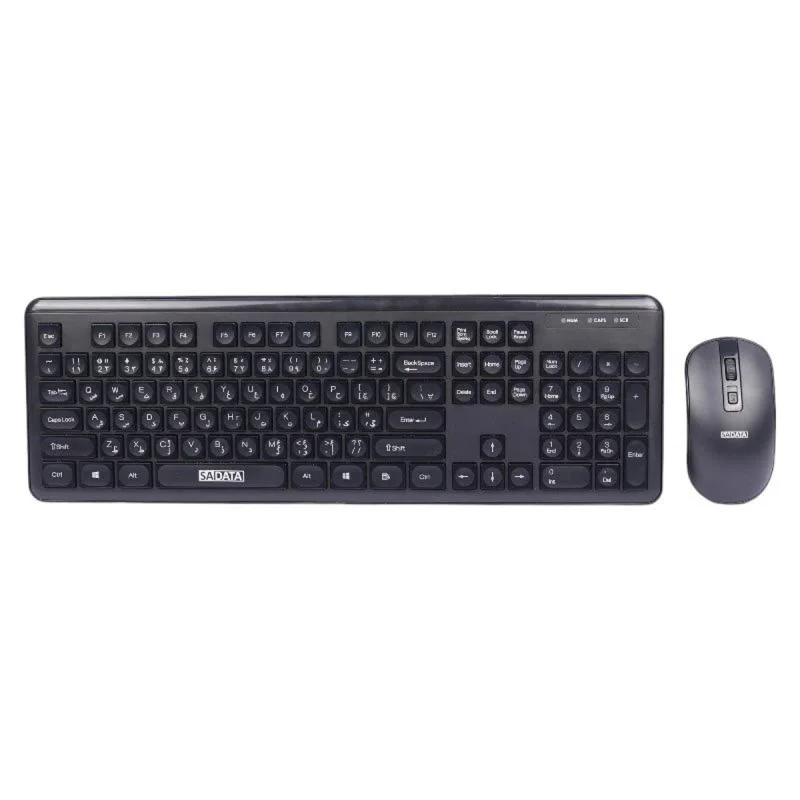 کیبورد و ماوس بی سیم سادیتا مدل SKM-3403