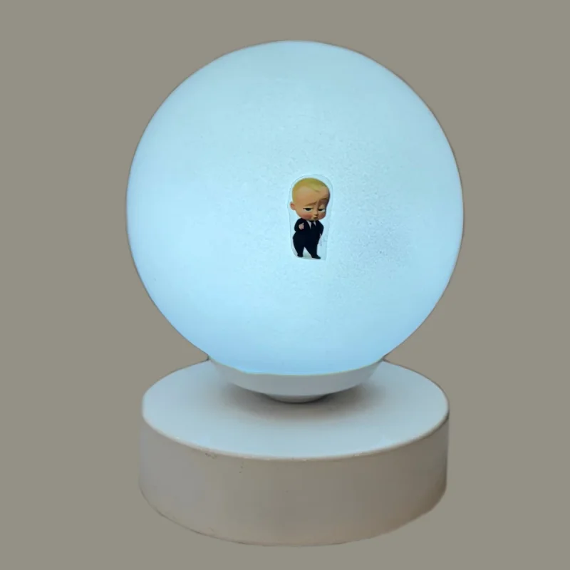 آباژور رومیزی نورهام مدل کودک بچه رییس NHM- BOSSBABY