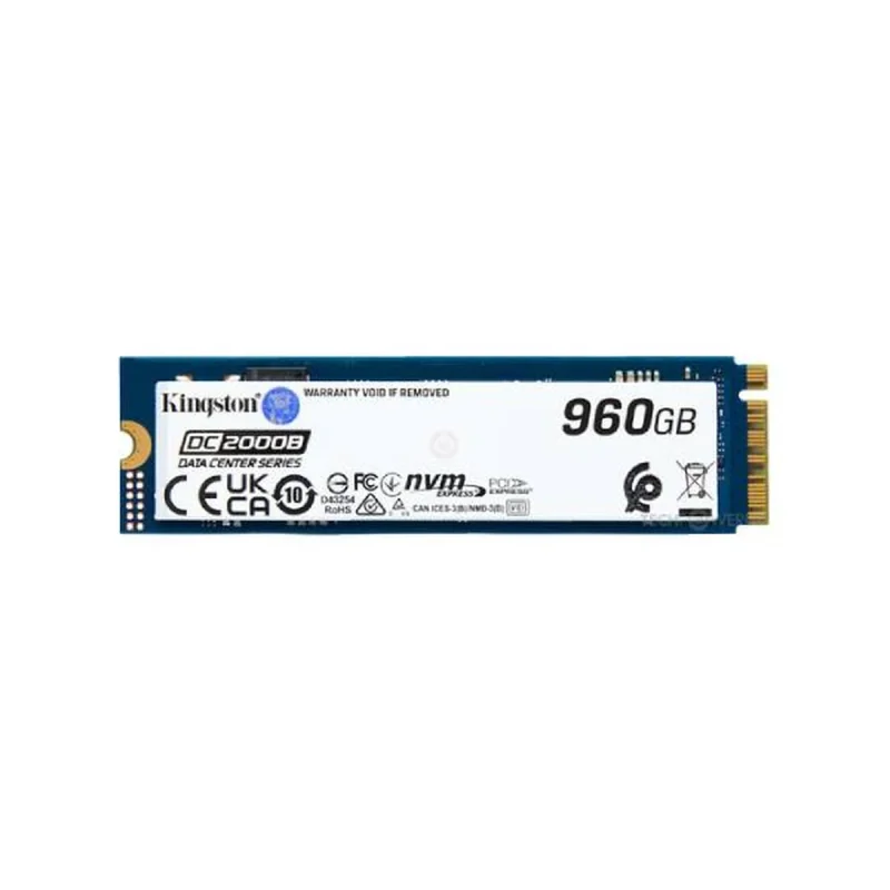 اس اس دی اینترنال PCIe Gen4 x4 کینگستون مدل DC2000B PCIe 4.0 NVMe M.2 SSD ظرفیت 960 گیگابایت