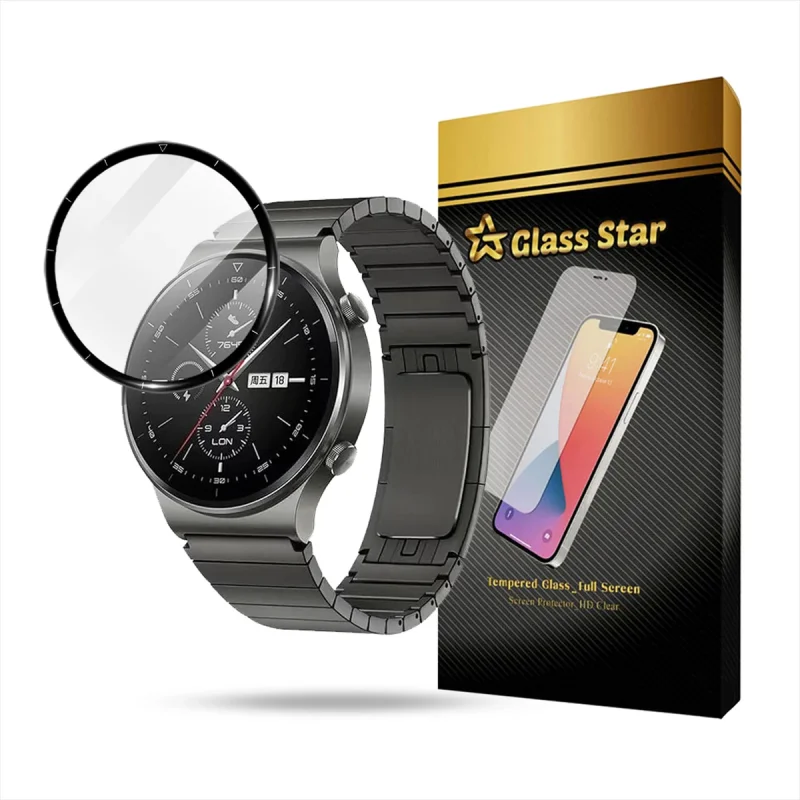 محافظ صفحه نمایش گلس استار مدل PMMW مناسب برای ساعت هوشمند هوآوی Watch GT2 Pro