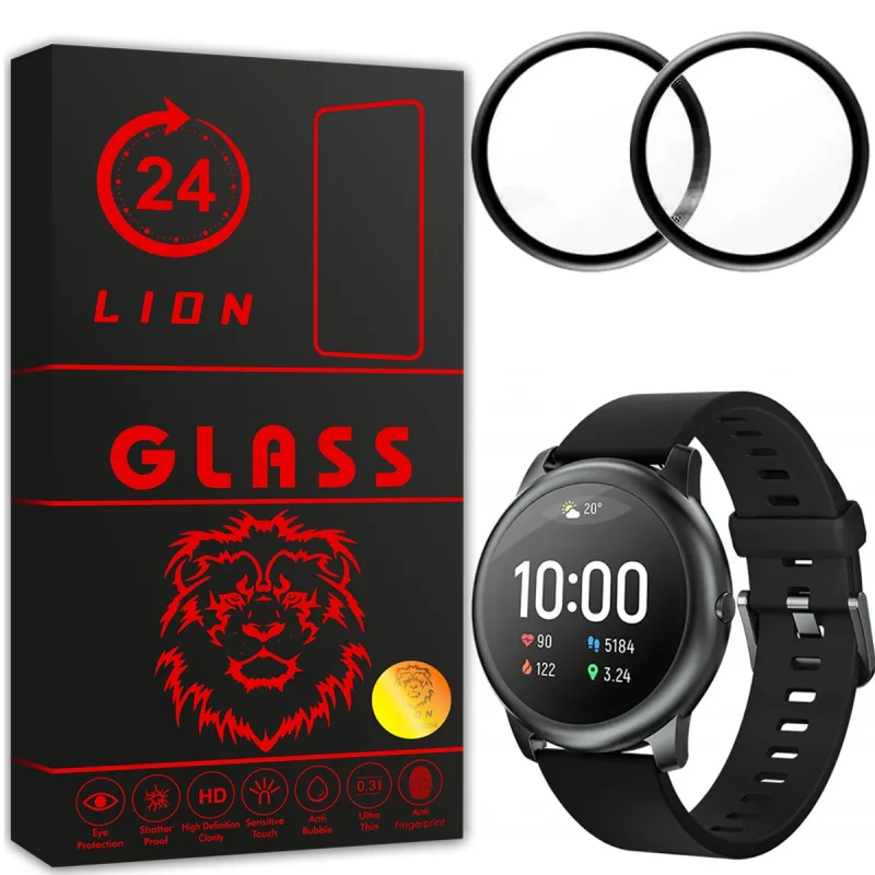 محافظ صفحه نمایش لاین مدل RT007 مناسب برای ساعت هوشمند شیائومی Smart Watch Haylou Solar LS05 بسته دو عددی