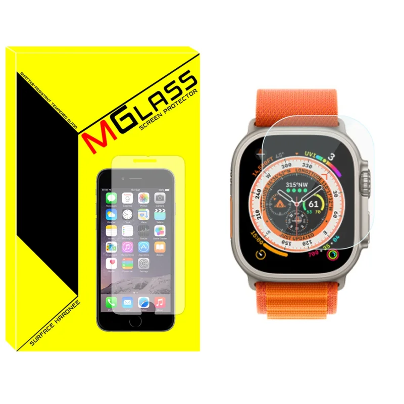 محافظ صفحه نمایش شیشه‌ای ام‌گلس مدل Glass-MG مناسب برای ساعت هوشمند ویرفیت N8 Ultra Plus