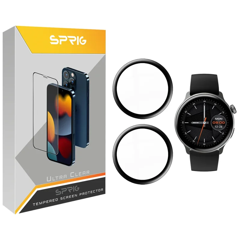 محافظ صفحه نمایش نانو اسپریگ مدل SPG مناسب برای ساعت هوشمند شیائومی Mibro Lite 2 بسته دو عددی