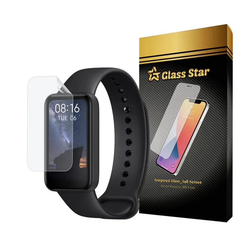 محافظ صفحه نمایش هیدروژل گلس استار مدل MTBWS مناسب برای ساعت هوشمند شیائومی Redmi Smart Band Pro
