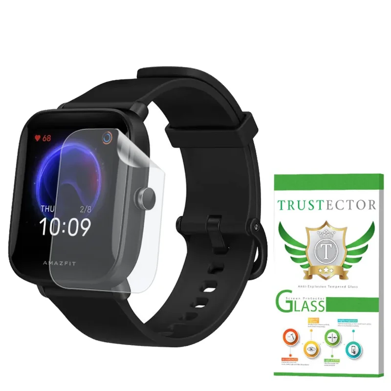 محافظ صفحه نمایش نانو تراستکتور مدل TPWTA-Glass مناسب برای ساعت هوشمند امازفیت Bip U
