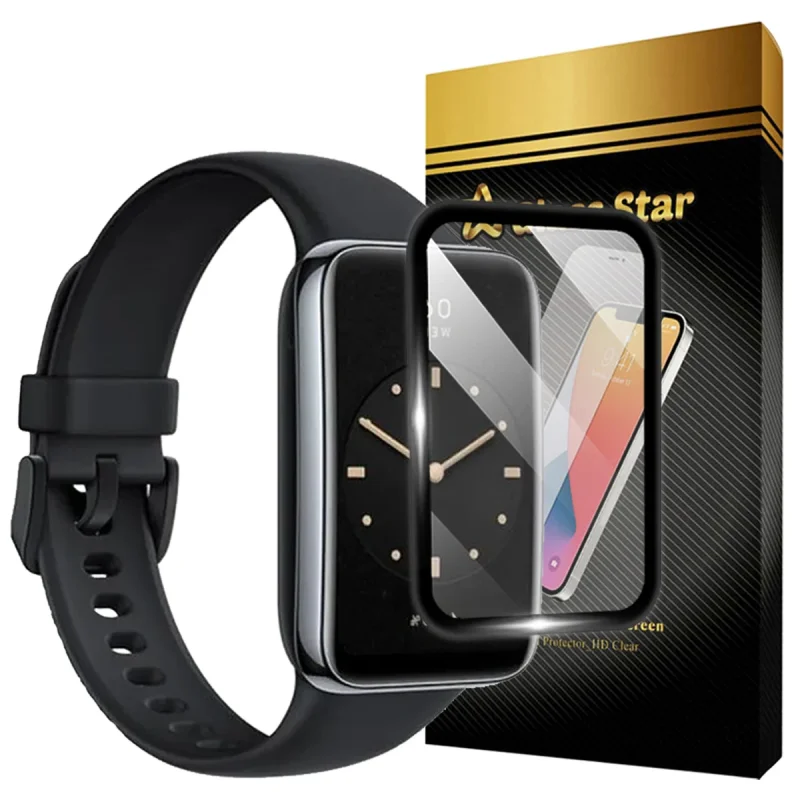 محافظ صفحه نمایش گلس استار مدل GWPM مناسب برای ساعت هوشمند شیائومی Mi Band 7 Pro