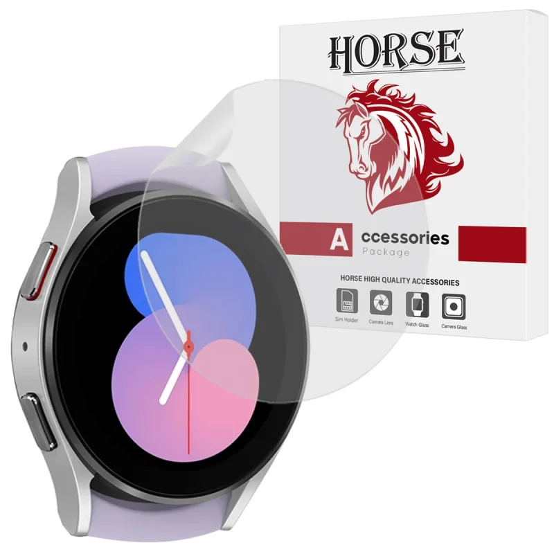 محافظ صفحه نمایش هورس مدل NNOH20 مناسب برای ساعت هوشمند سامسونگ Galaxy Watch 5 44 mm / Galaxy Watch SM-R915