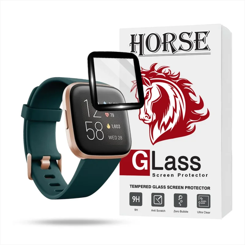 محافظ صفحه نمایش هورس مدل PMMWH مناسب برای ساعت هوشمند فیت بیت Versa 2