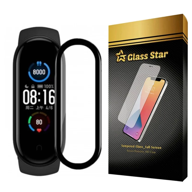 محافظ صفحه نمایش نانو گلس استار مدل PMGA مناسب برای ساعت هوشمند شیائومی Mi Band 7 Global