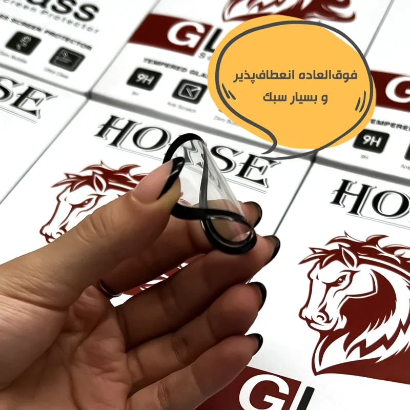 محافظ صفحه نمایش هورس مدل HWPM مناسب برای ساعت هوشمند شیائومی Mibro T2