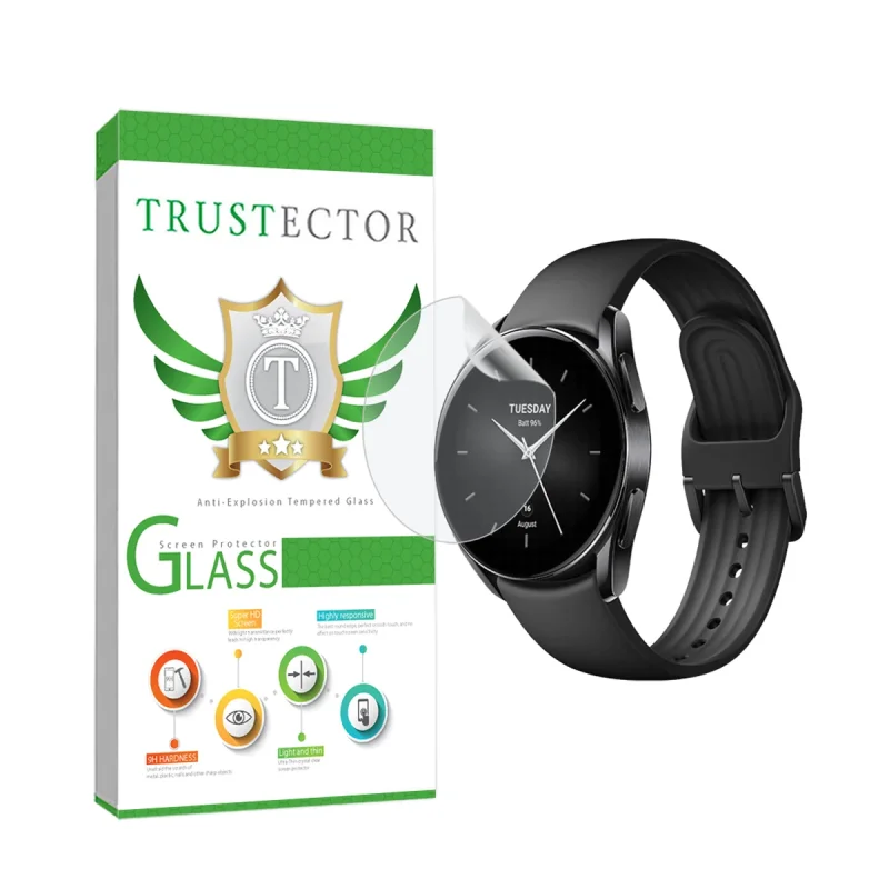 محافظ صفحه نمایش هیدروژل تراستکتور مدل MTBWT مناسب برای ساعت هوشمند شیائومی Watch S2 42mm