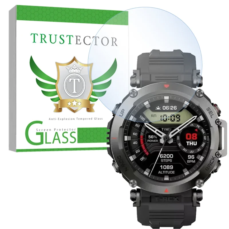 محافظ صفحه نمایش تراستکتور مدل SMWT مناسب برای ساعت هوشمند آمازفیت T-Rex Ultra