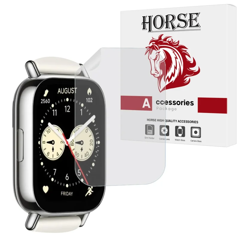 محافظ صفحه نمایش هورس مدل NNOH20 مناسب برای ساعت هوشمند شیائومی Redmi Watch 5 Active