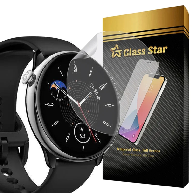 محافظ صفحه نمایش گلس استار مدل NNOG20 مناسب برای ساعت هوشمند آمیزفیت GTR mini
