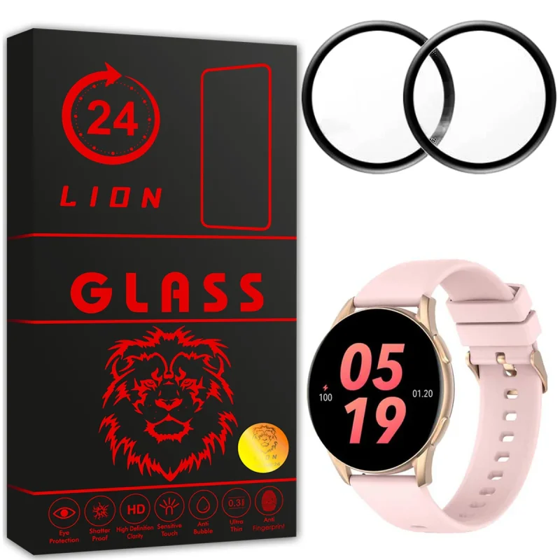 محافظ صفحه نمایش لاین مدل RT007 مناسب برای ساعت هوشمند شیائومی Kieslect L11 Pro بسته دو عددی