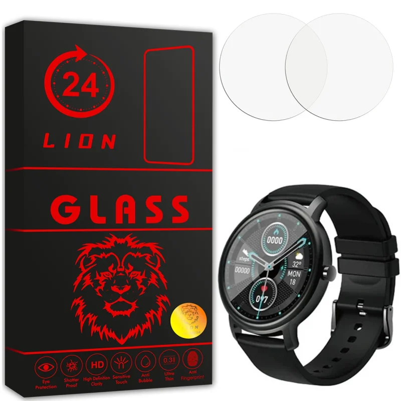 محافظ صفحه نمایش لاین مدل RB007 مناسب برای ساعت هوشمند شیائومی Mibro Watch Air بسته دو عددی