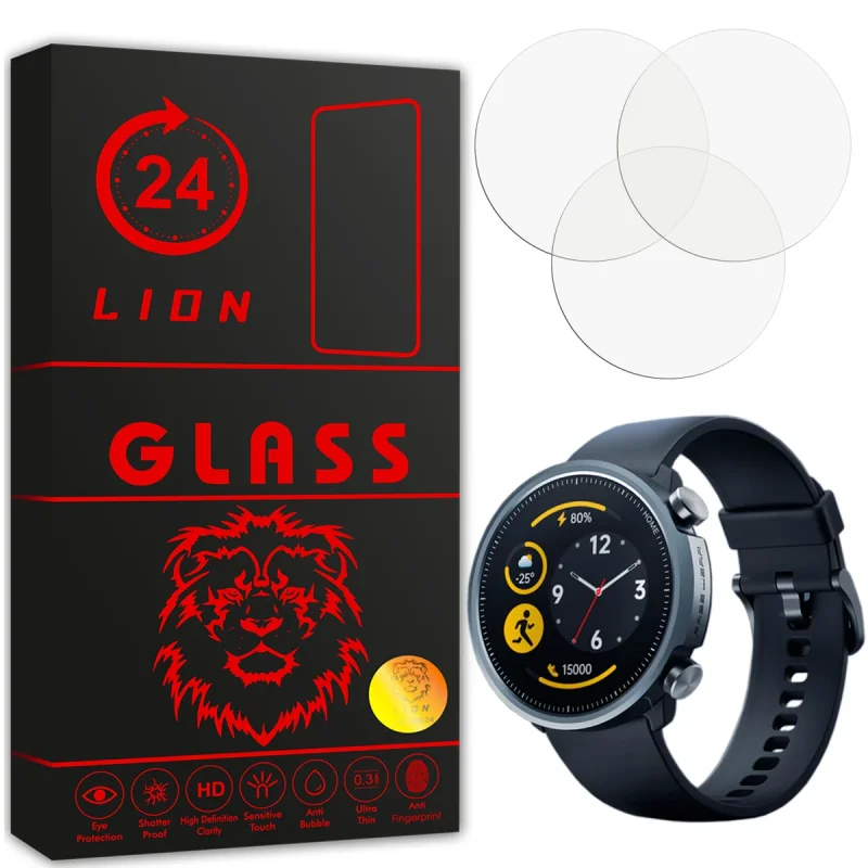 محافظ صفحه نمایش لاین مدل RB007 مناسب برای ساعت هوشمند شیائومی Smart Watch A1 بسته سه عددی