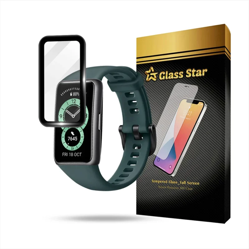 محافظ صفحه نمایش گلس استار مدل PMMW مناسب برای ساعت هوشمند هوآوی Band 6
