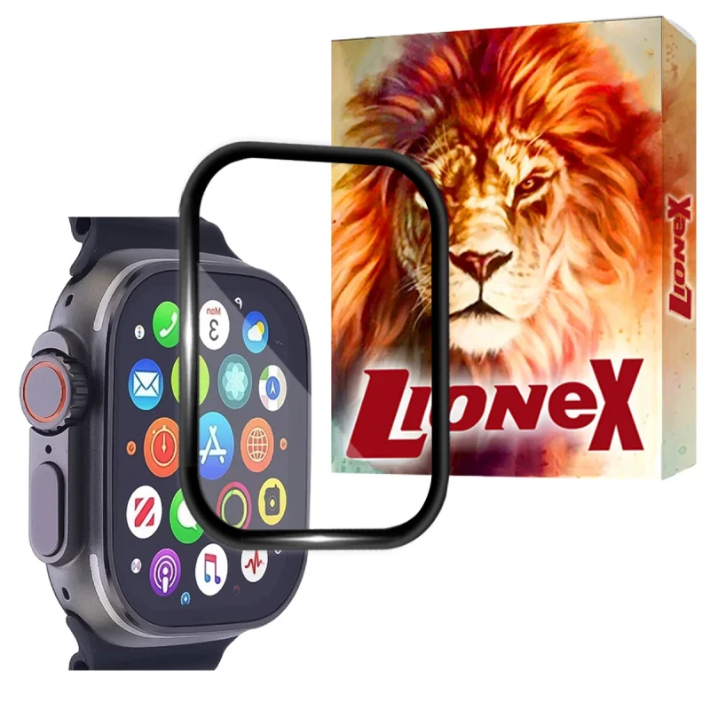 محافظ صفحه نمایش لایونکس مدل LWPM مناسب برای ساعت هوشمند HK10 Ultra 49mm