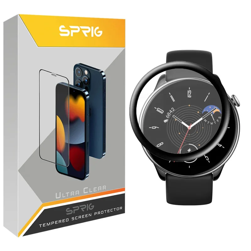 محافظ صفحه نمایش نانو اسپریگ مدل SPG مناسب برای ساعت هوشمند امازفیت GTR Mini
