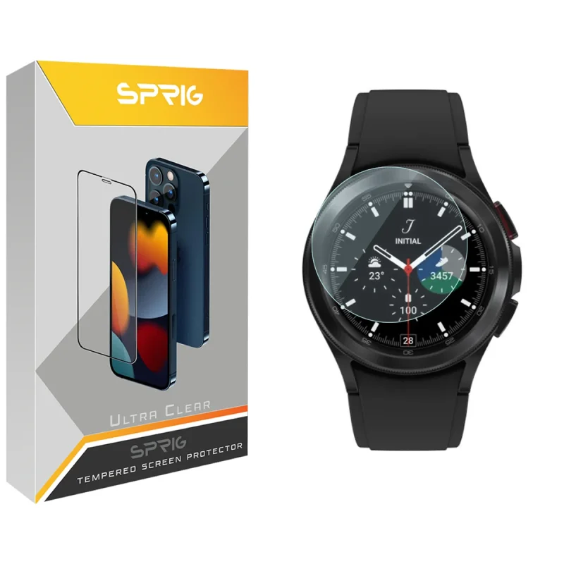 محافظ صفحه نمایش اسپریگ مدل SPG مناسب برای ساعت هوشمند سامسونگ Galaxy Watch 4 Classic 42mm