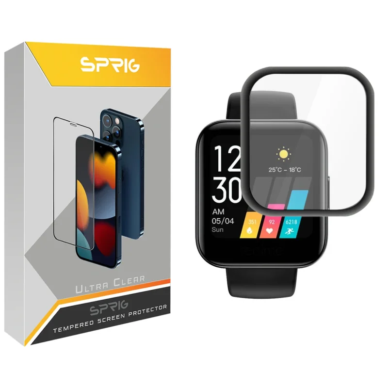 محافظ صفحه نمایش نانو اسپریگ مدل SPG مناسب برای ساعت هوشمند شیائومی Realme Watch