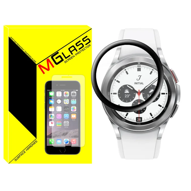 محافظ صفحه نمایش نانو ام‌گلس مدل Pmma-MG مناسب برای ساعت هوشمند سامسونگ Galaxy Watch 4 Classic 46mm