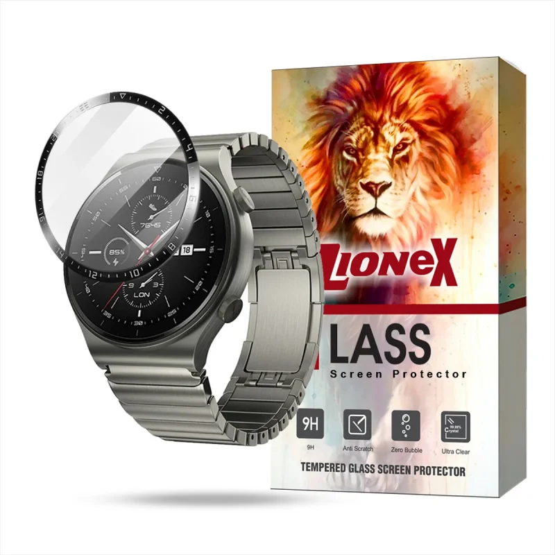 محافظ صفحه نمایش لایونکس مدل PMMWLمناسب برای ساعت هوشمند هوآوی Watch GT2 46 mm