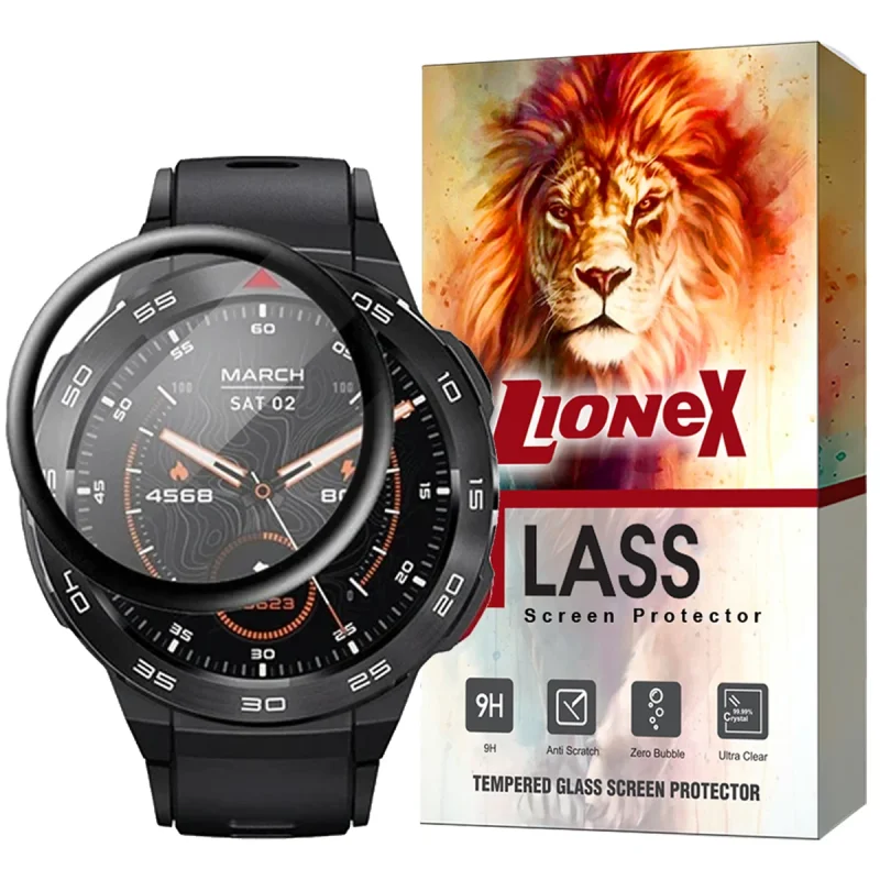 محافظ صفحه نمایش لایونکس مدل PMML20 مناسب برای ساعت هوشمند شیائومی Mibro GS Pro