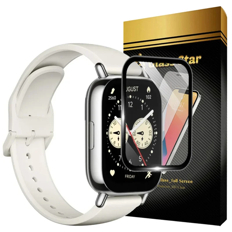 محافظ صفحه نمایش گلس استار مدل GWPM مناسب برای ساعت هوشمند شیائومی Redmi Watch 5 Active