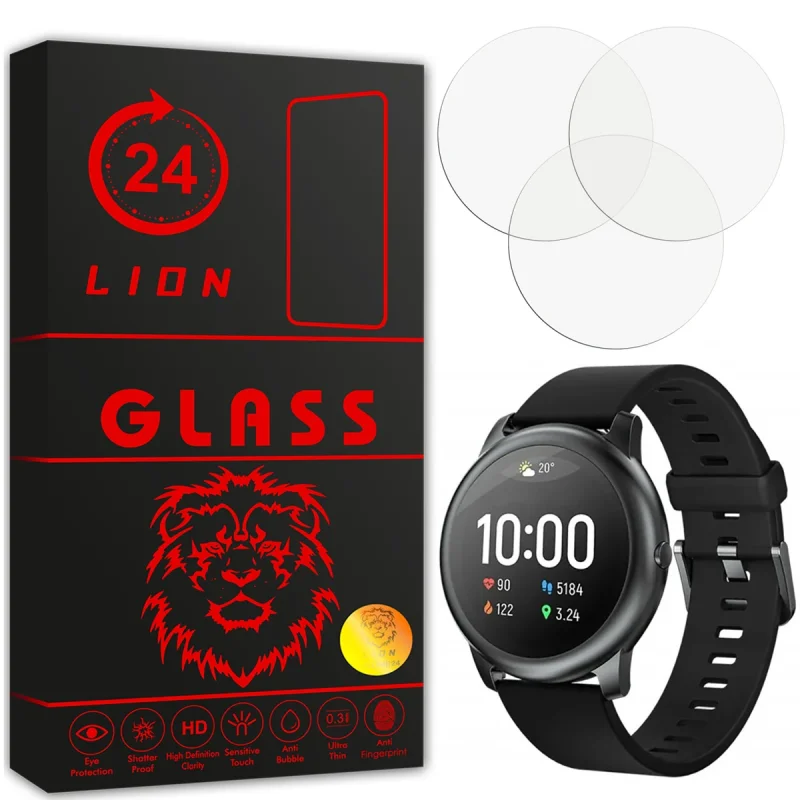 محافظ صفحه نمایش لاین مدل RB007 مناسب برای ساعت هوشمند شیائومی Smart Watch Haylou Solar LS05 بسته سه عددی