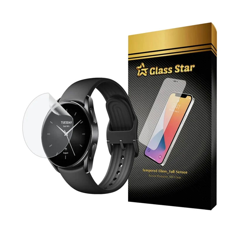 محافظ صفحه نمایش هیدروژل گلس استار مدل MTBWS مناسب برای ساعت هوشمند شیائومی Watch S2 42mm