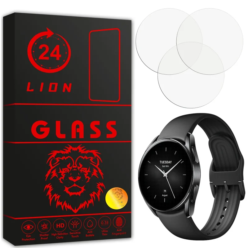 محافظ صفحه نمایش لاین مدل RB007 مناسب برای ساعت هوشمند شیائومی Watch S2 42mm بسته سه عددی