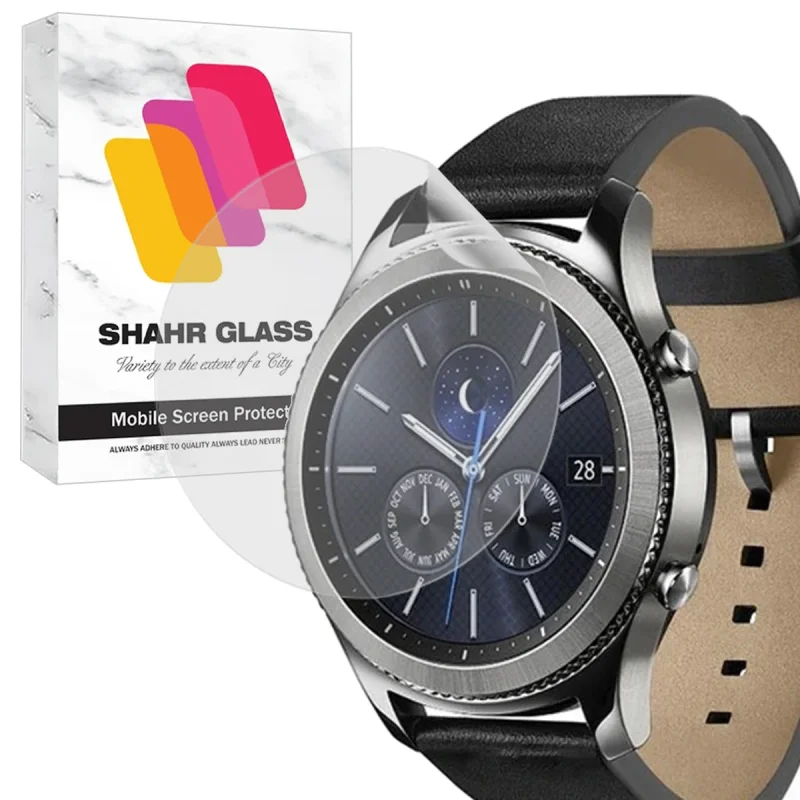 محافظ صفحه نمایش شهر گلس مدل WNOS20 مناسب برای ساعت هوشمند سامسونگ Galaxy Watch Gear S3 / Galaxy Watch SM-R760