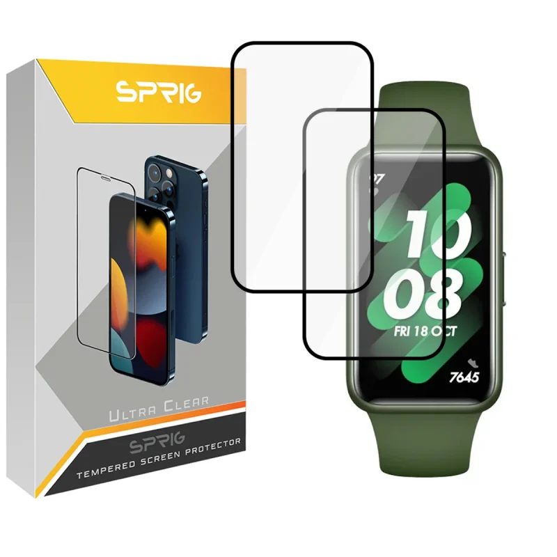 محافظ صفحه نمایش نانو اسپریگ مدل SPG مناسب برای ساعت هوشمند هوآوی Band 6 بسته دو عددی