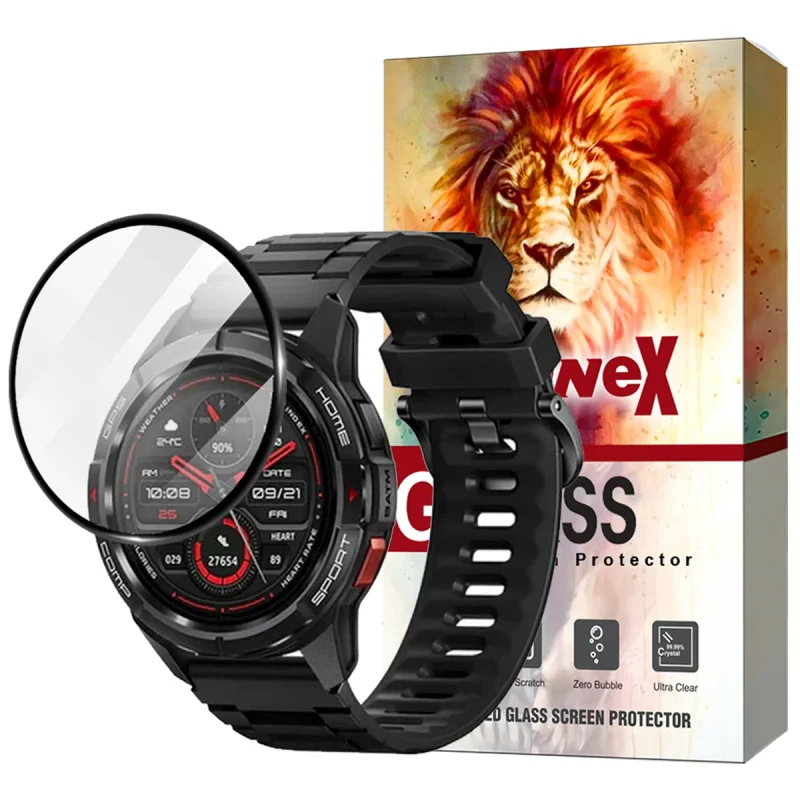 محافظ صفحه نمایش لایونکس مدل PMML20 مناسب برای ساعت هوشمند شیائومی Mibro GS Active