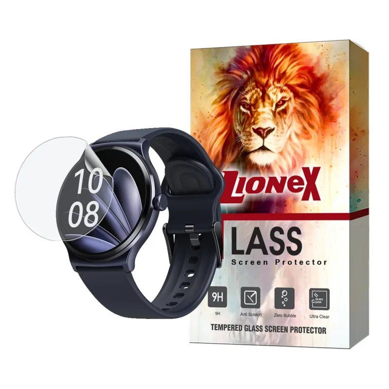 محافظ صفحه نمایش هیدروژل لایونکس مدل MTBWL مناسب برای ساعت هوشمند هایلو Solar Lite