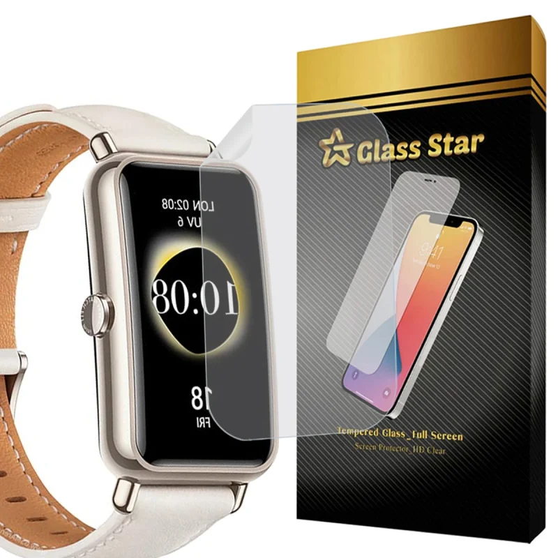 محافظ صفحه نمایش گلس استار مدل NNOG20 مناسب برای ساعت هوشمند هوآوی Watch Fit mini