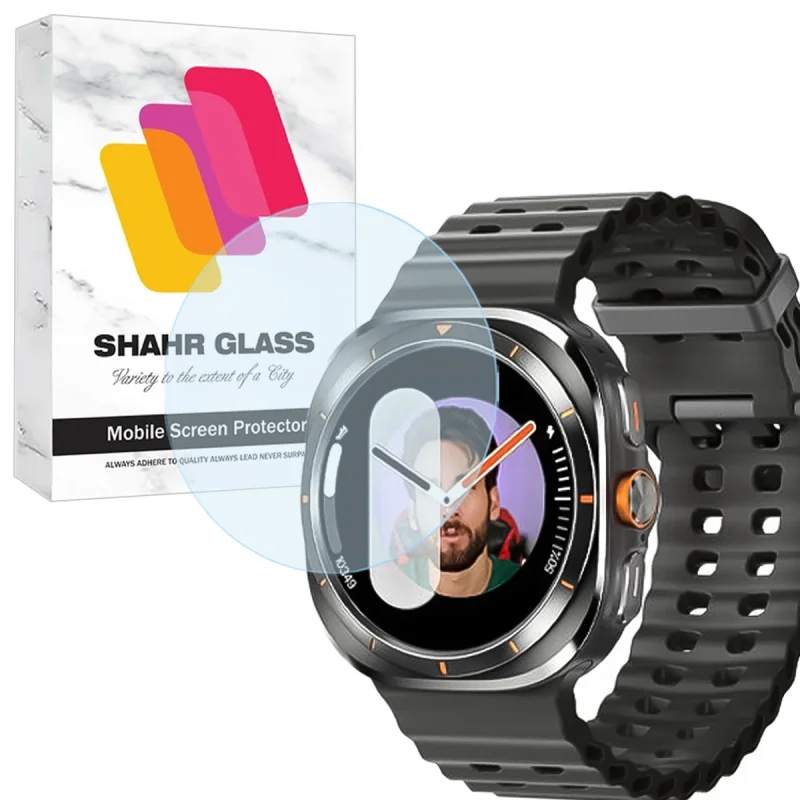 محافظ صفحه نمایش شهر گلس مدل SMWS مناسب برای ساعت هوشمند سامسونگ Galaxy Watch 7 Ultra