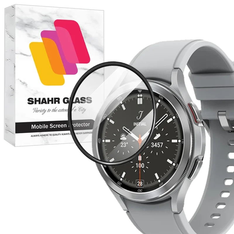 محافظ صفحه نمایش شهر گلس مدل SWPM مناسب برای ساعت هوشمند سامسونگ Galaxy Watch 4 Classic 46 mm / SM-R880 / SM-R890